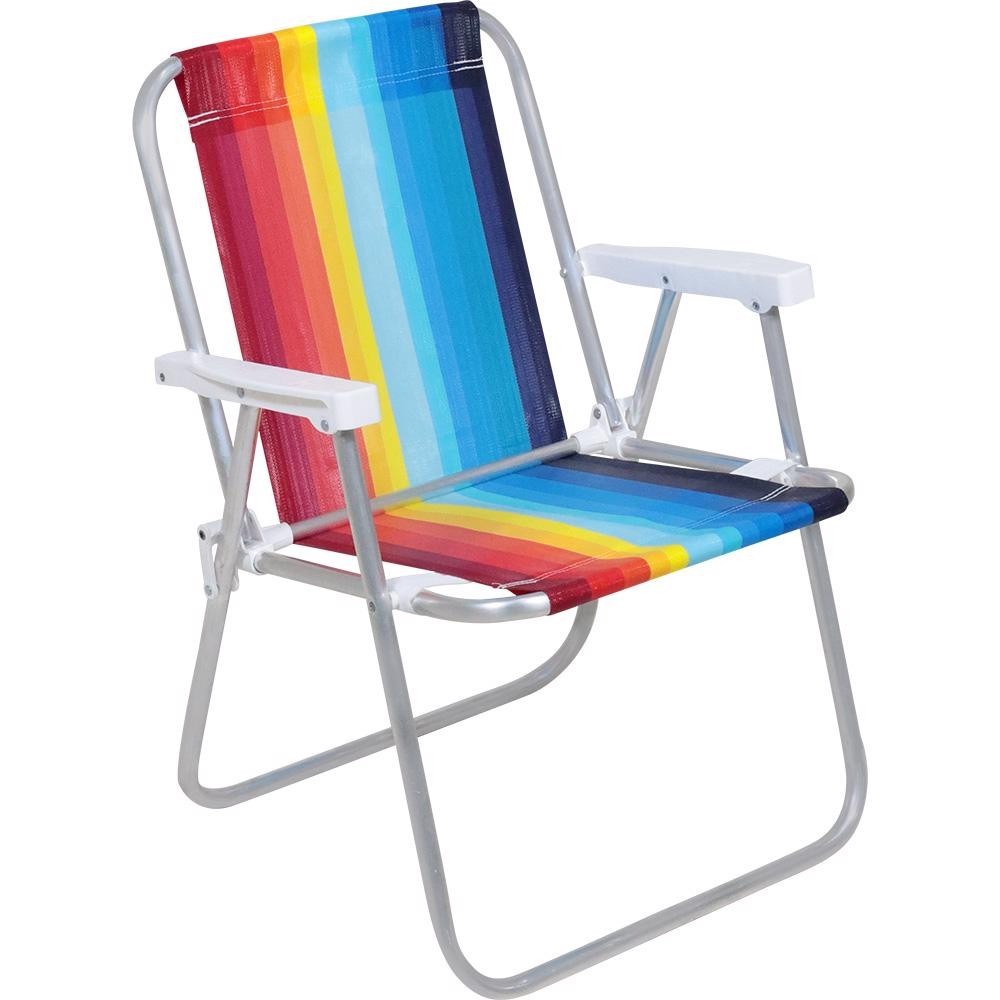 Cadeira de Praia e Piscina Alta 25576 Alumínio BEL cb em Oferta na Shopee