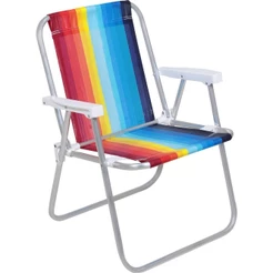Cadeira de Praia e Piscina Alta 25576 Alumínio BEL cb