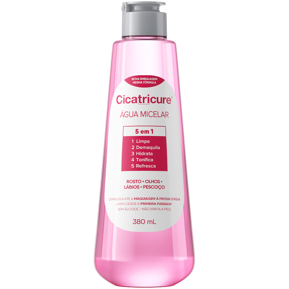 Cicatricure Água Micelar 380 ml em Oferta na Shopee