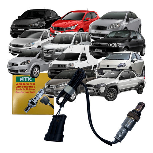 Sonda Lambda Original NTK Toro Argo Cronos Strada Doblo Fiorino Grand Siena Idea Linea Palio Punto em Oferta na Shopee
