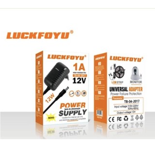 Fonte Adaptador Dc 12V 1A 12W Bivolt 100% Preto em Oferta na Shopee