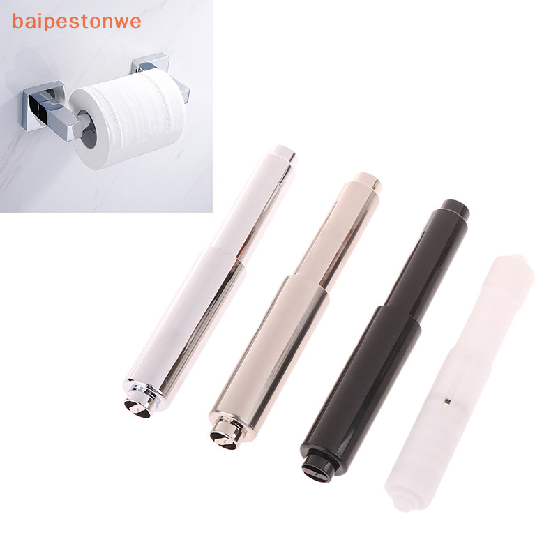 [baipestonwe] Rolo Telescópico De Papel Higiênico Em Toalha De Plástico Haste De Mola Retrá