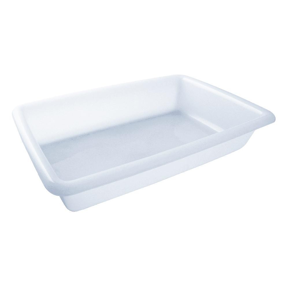 Caixa sem Tampa Plasvale 17 Litros Branco - 523