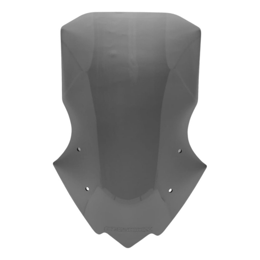 Bolha Para Moto Cb 500 X Alongada 46 Cm - Fume