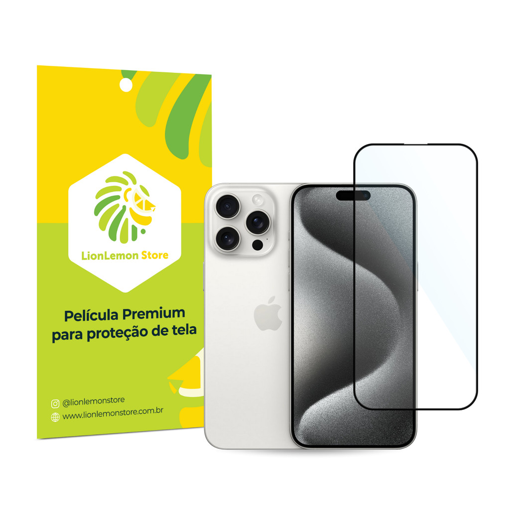 Película de Vidro Ultrashield para iPhone 15 Plus / Pro Max