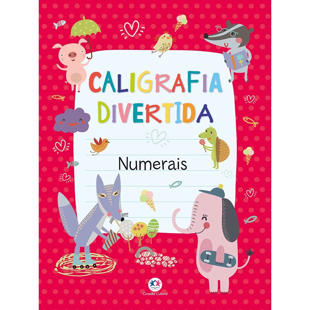 Livro Caligrafia Divertida - Numerais