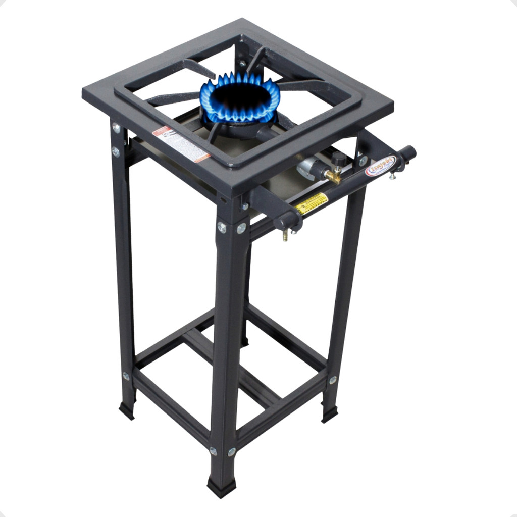 Fogareiro Fogão Industrial 1 Boca 30x30 Alta Pressão