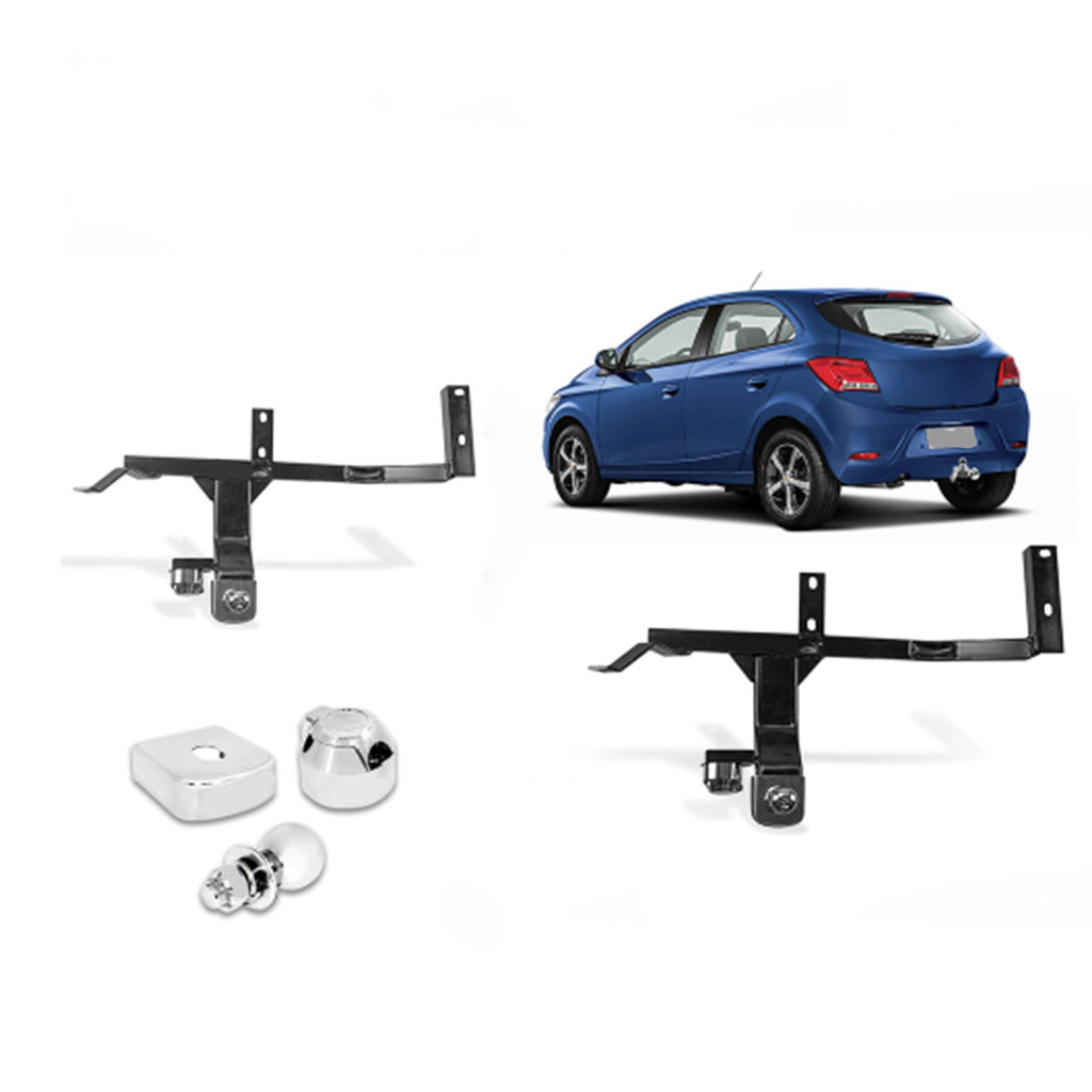 Engate Chevrolet Onix 2012 a 2019 Reforcel Reboque Rabicho Protetor 500KG em Oferta na Shopee