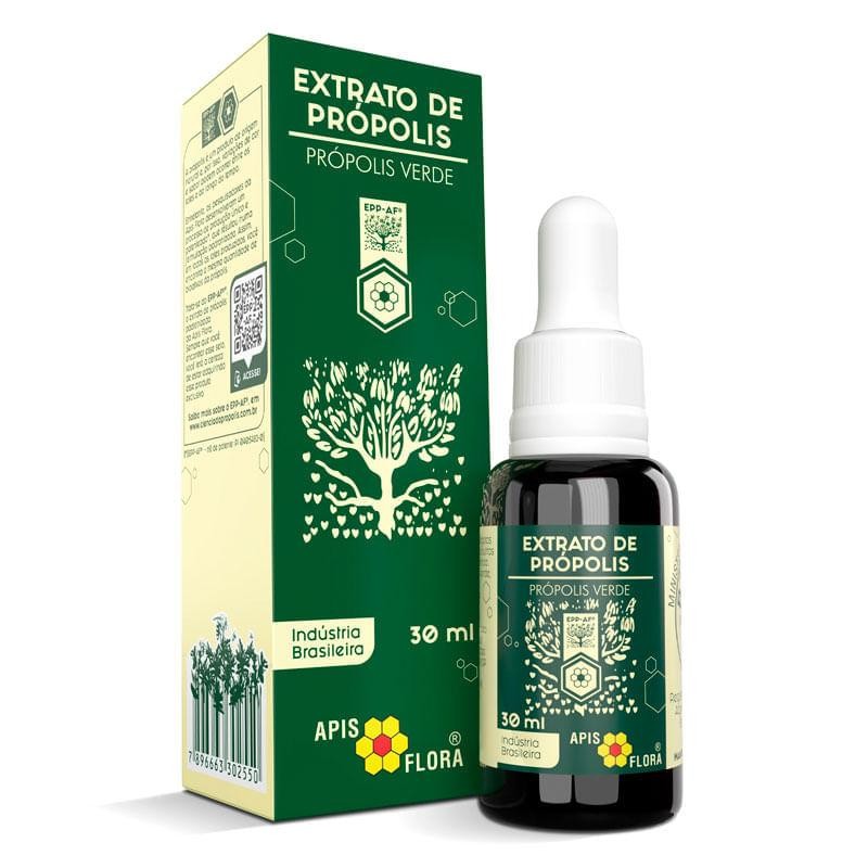 Extrato De Própolis Verde Apis Flora 30ml - Food & Beverages
