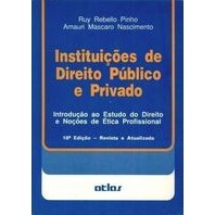 Instituições de Direito Público e Privado autor Ruy Rebello Pinho