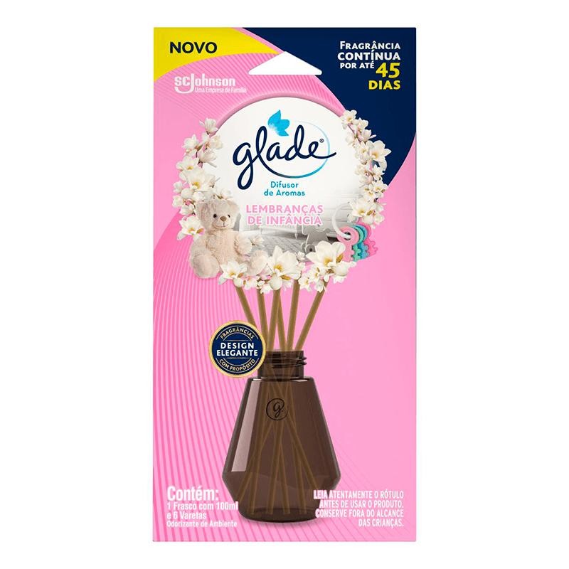 Difusor de Aromas Glade Lembranças de Infância 100ml em Oferta na Shopee