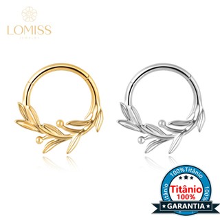 Piercing Argola Titânio Helix Septo Rook Conch Segmento Articulado Galho em Oferta na Shopee