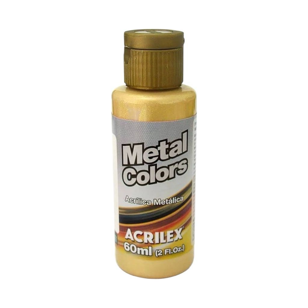 TINTA ACRÍLICA METÁLICA METAL COLORS 60ML - ACRILEX