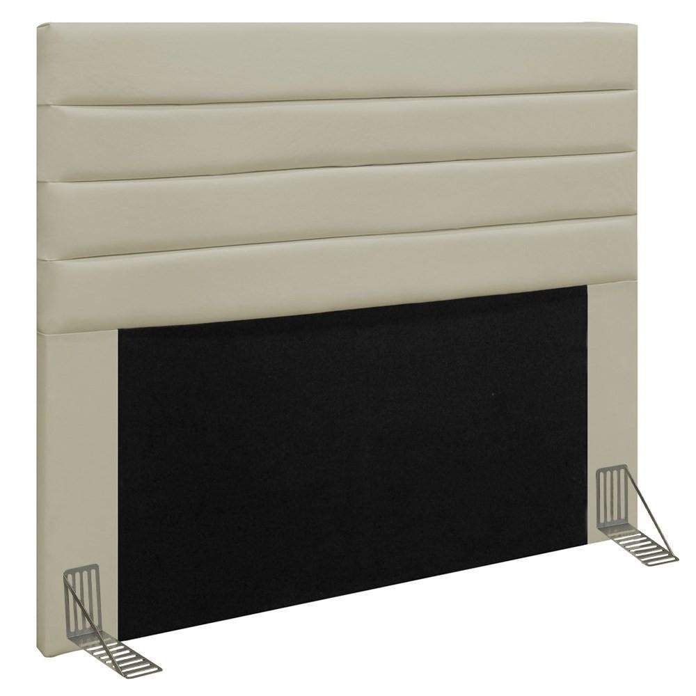 Cabeceira Cama Box Casal 140CM Rubi W01 Corano Bege - Mpozenato em Oferta na Shopee
