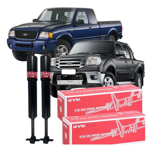 Par Amortecedor Dianteiro Ford Ranger 1998 Á 2012 em Oferta na Shopee