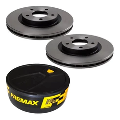 Par Disco Freio Diant Ventilado Aircross Berlingo C3 C4 C5