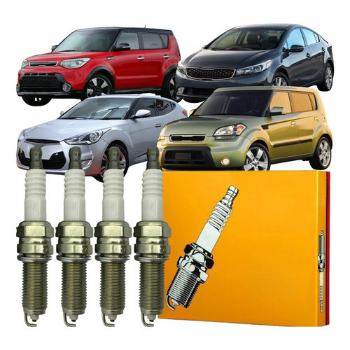 Jogo 04 Vela Ignição Ngk Hyundai Veloster Kia Cerato Soul em Oferta na Shopee