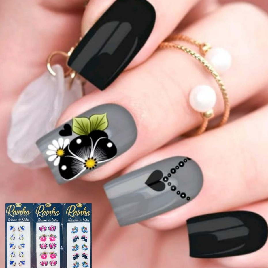 240 Adesivos Películas 3D Para Decoração de Unhas Atacado e Revenda em Oferta na Shopee