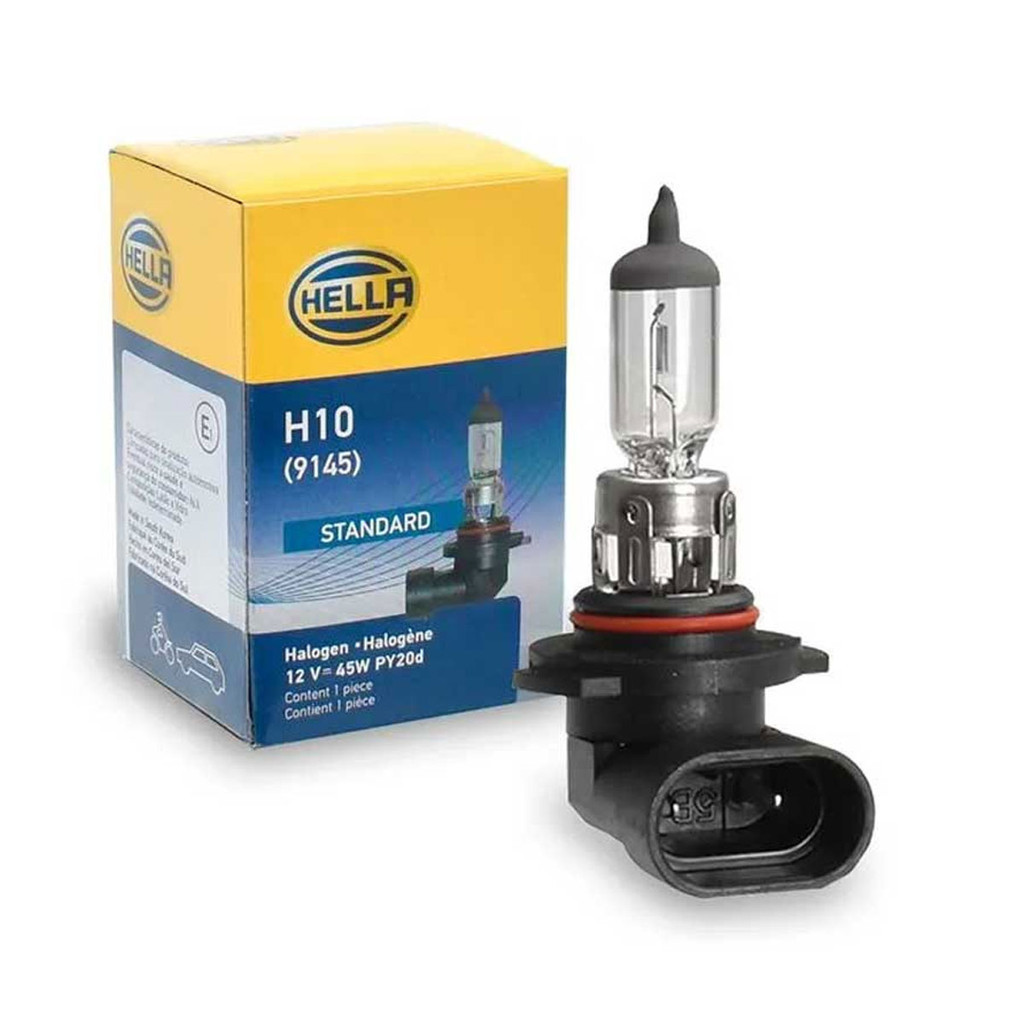 Lâmpada Halógena H10 45W 12 Volts PY20d - Hella 9145