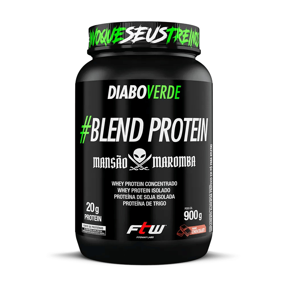 Diabo Verde #Blend Protein Mansão Maromba (900G) FTW