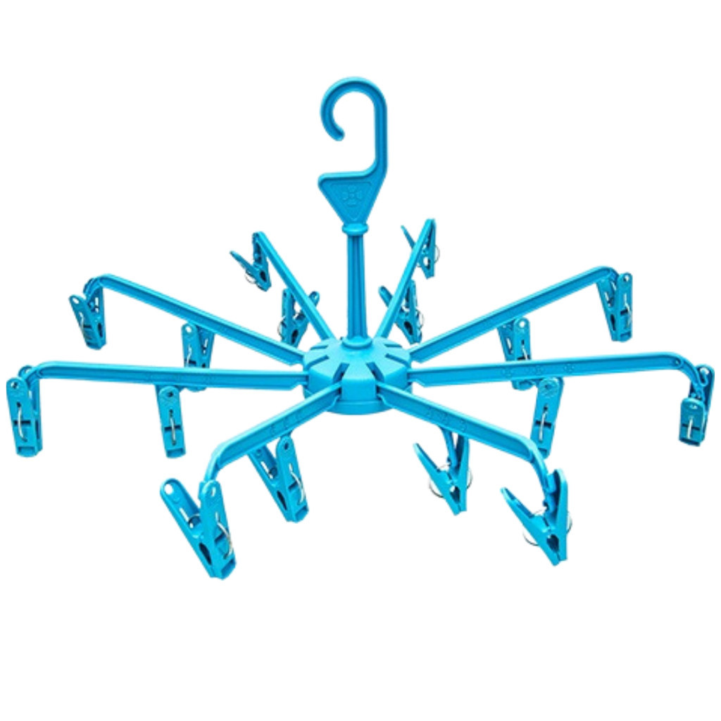 kit 2 Varal Calcinha Meia Cueca Peça Intima com 16 Prendedores Reforçado em Oferta na Shopee