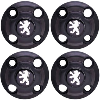 Jogo 4 Calota Centro Roda Ferro Peugeot 206 207 Hoggar Partner aro15 aro 14 em Oferta na Shopee