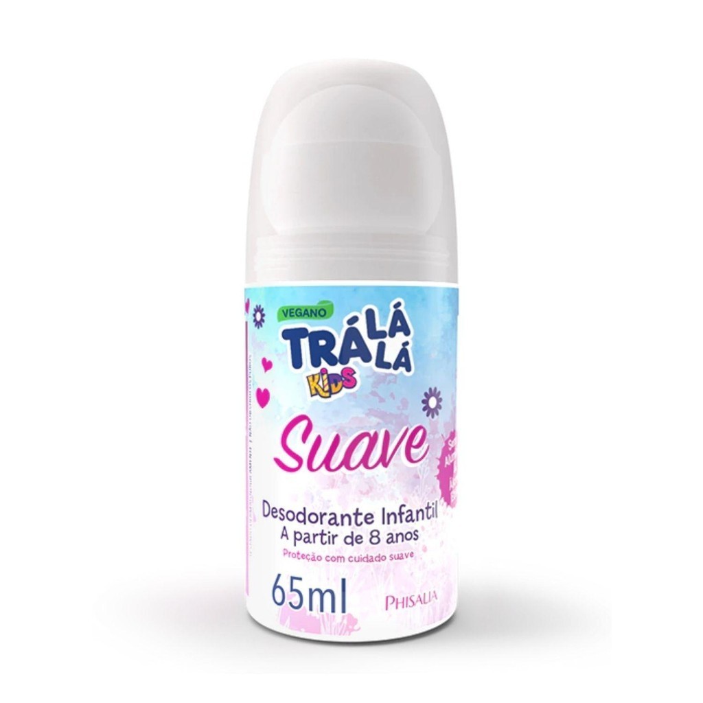 Desodorante Roll-on Trá Lá Lá Kids Suave 65ml