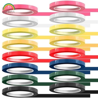 16 Rolos De Fita Adesiva De Mascaramento Para Identificação De Instrumentos , 216 Ft/L X 0,4 In/W Colors Autoclave Tape-Autoclavável 270 ° F (8 Cor)