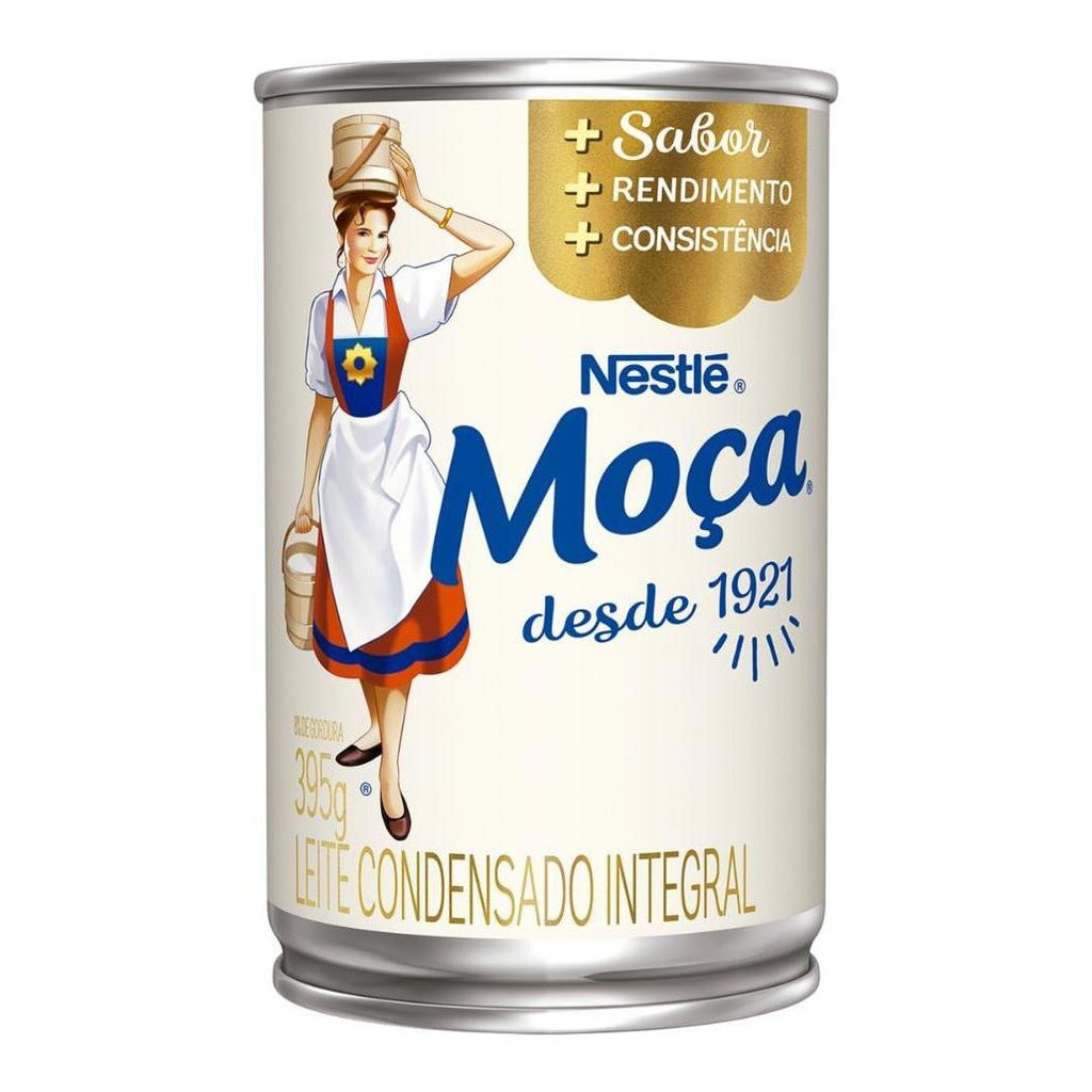 Nestlé Moça Leite condensado integral lata 395gr