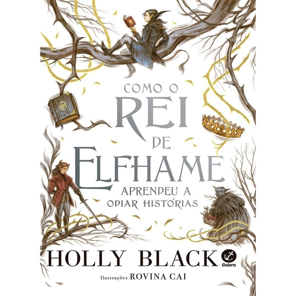 Como o Rei de Elfhame aprendeu a odiar histórias em Oferta na Shopee