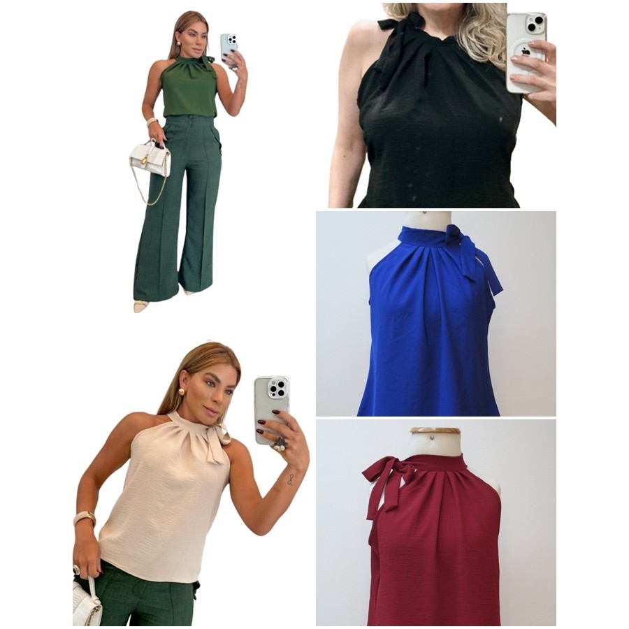 Foto de Blusa Social Feminina: Onde Comprar | BuscaProdutos