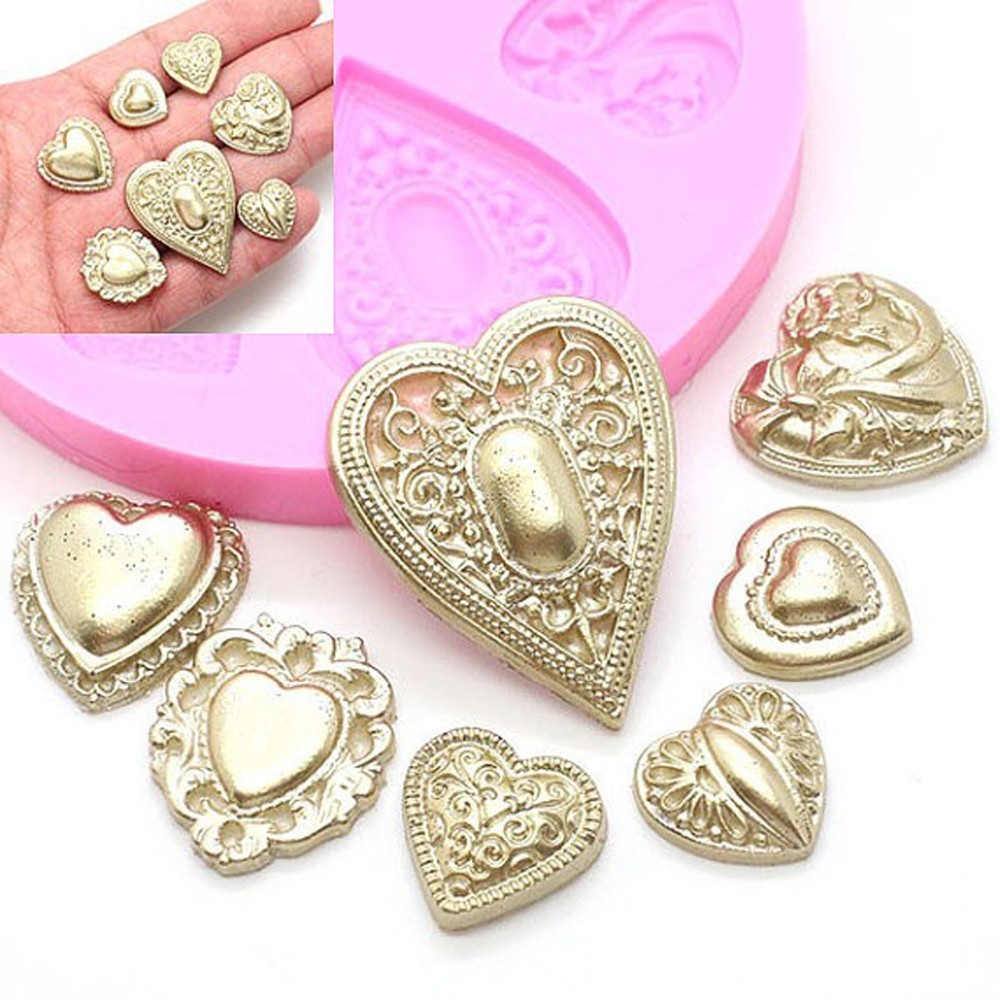 MOLDE DE SILICONE JÓIAS PARA CONFEITARIA / ARTESANATO / CHOCOLATE