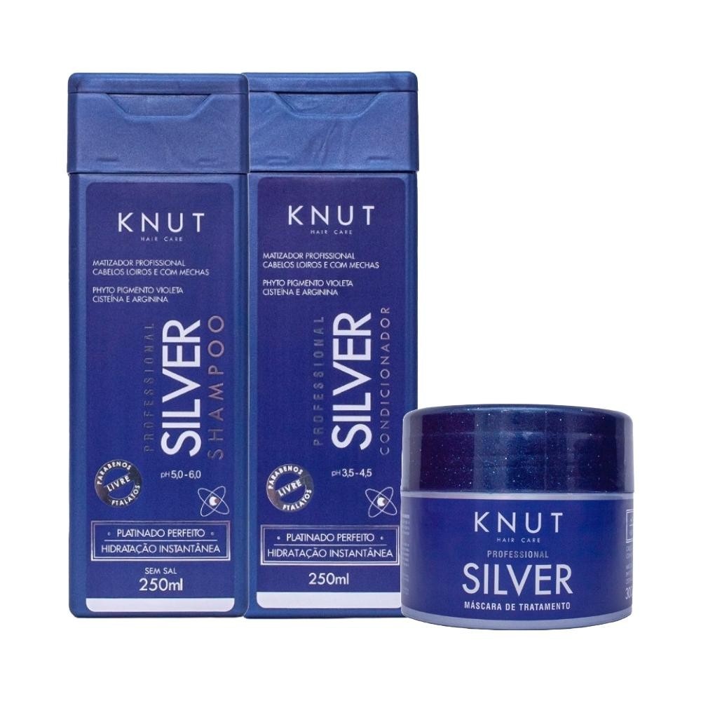 Kit Knut Silver Cisteine (3 produtos)