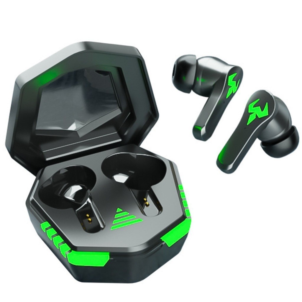 Fone N35 TWS Gaming Bluetooth 5.2 Professional Gamer Bluetooth com Mic 9D Stereo