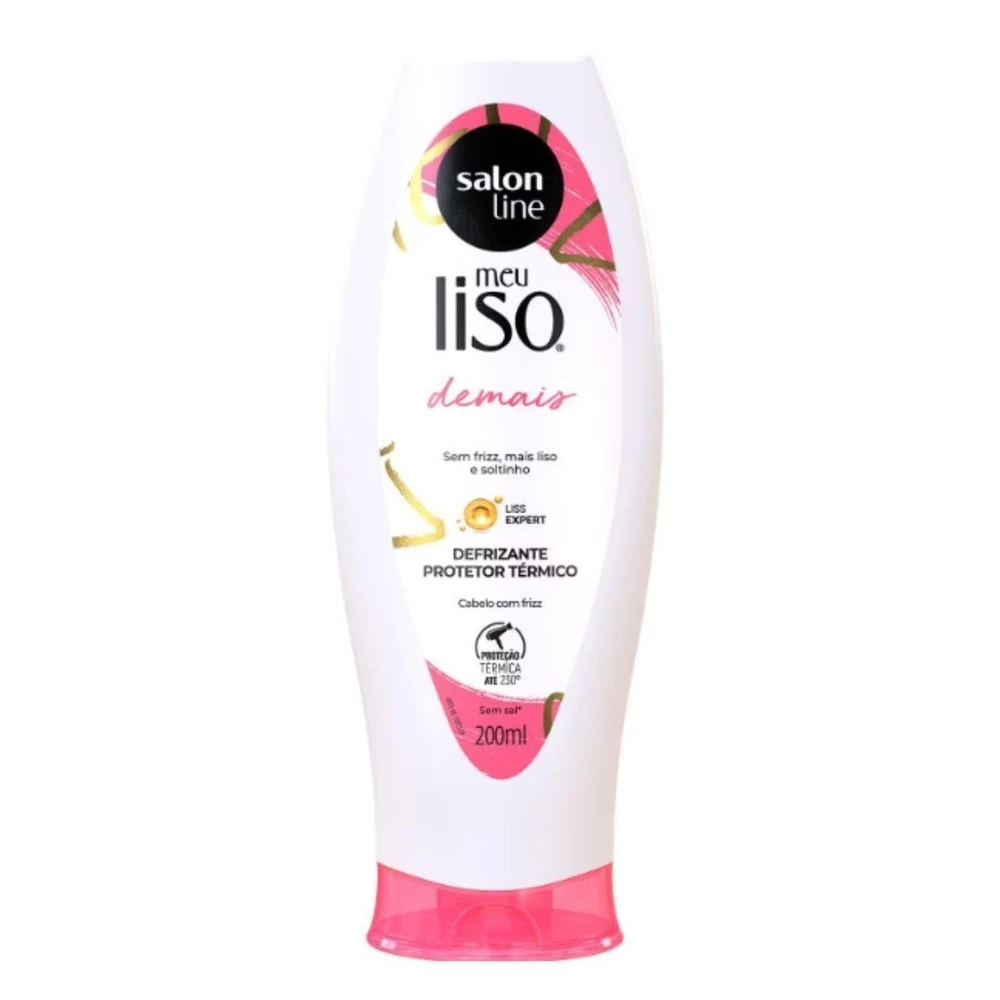 DEFRIZANTE PROTETOR TÉRMICO SALON LINE MEU LISO DEMAIS 200ML