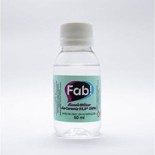 Etílico Liquido de Cereais FAB 50ml em Oferta na Shopee