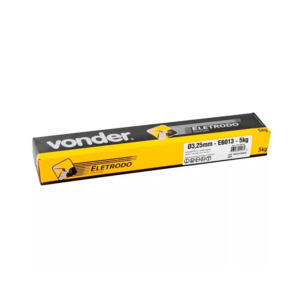 Eletrodo Revestido para Solda Elétrica Vonder 3,25mm 5Kg - 7457601332 em Oferta na Shopee