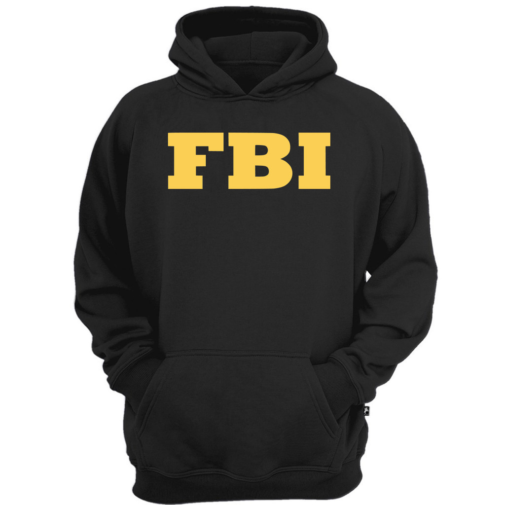 Casaco moletom policial FBI agente investigação