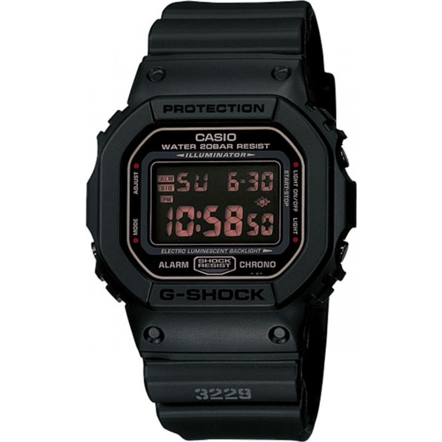 Relógio Casio Masculino Ref: Dw-5600ms-1dr G-Shock Retangular