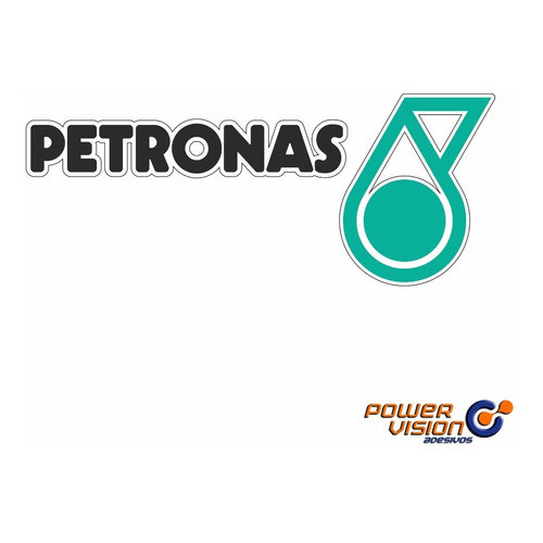 Adesivo Petronas Moto Gp Óleo Lubrificante F1 Patrocinador