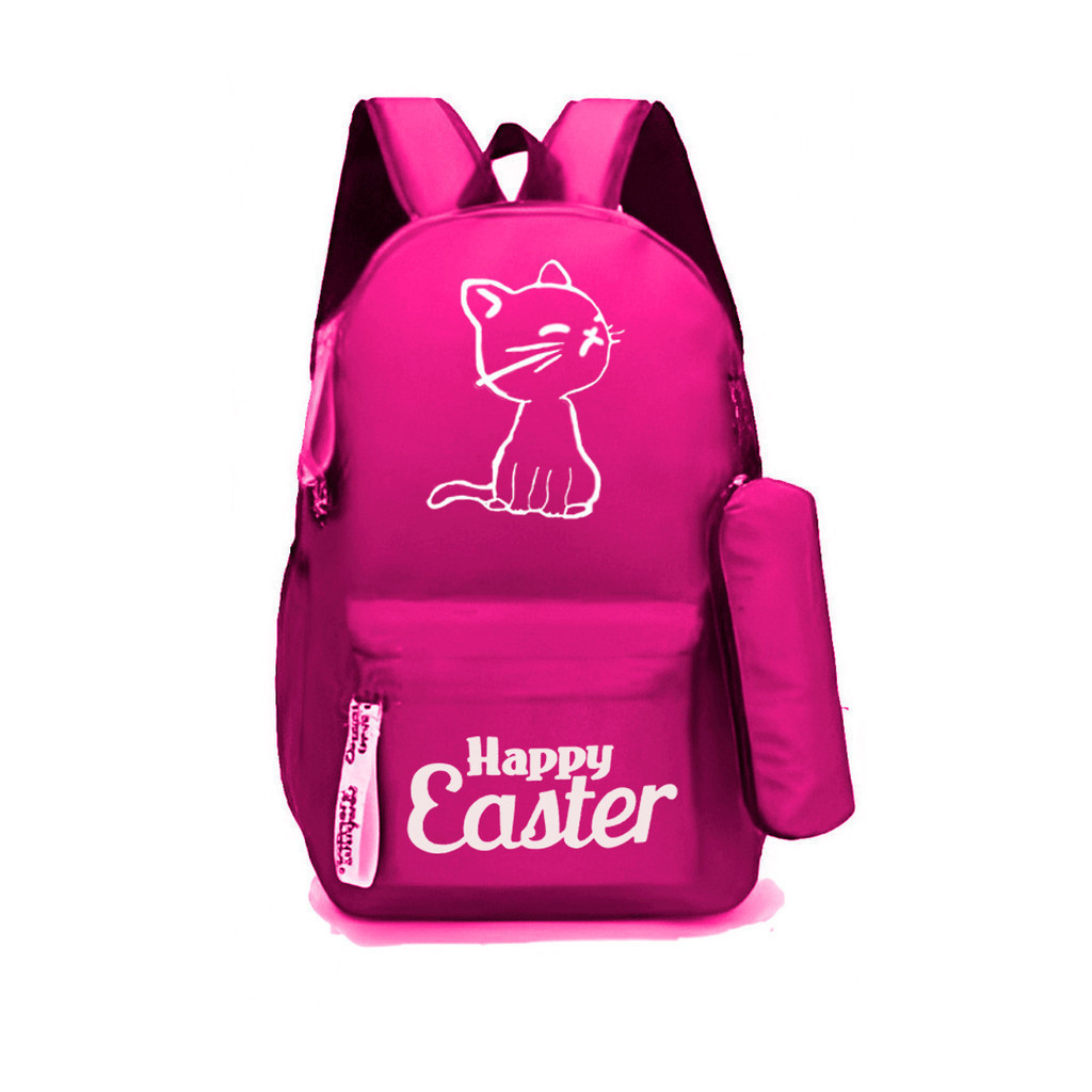 Mochila Escolar Grande Unissex Com Estojo Infantil