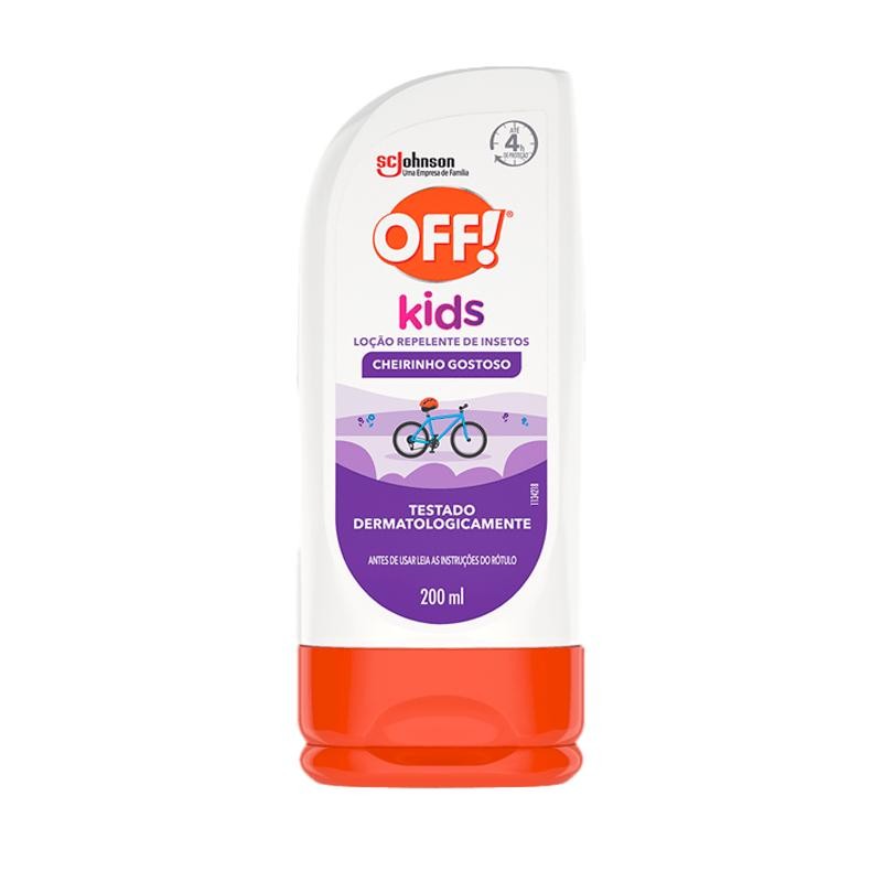 Loção Repelente Off Kids 200ml - Mom & Baby