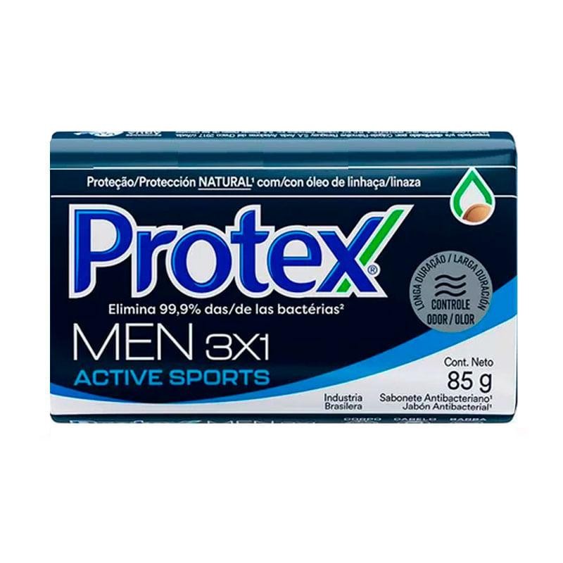Sabonete em Barra Protex Men 3 x 1 Active Sports 250ml