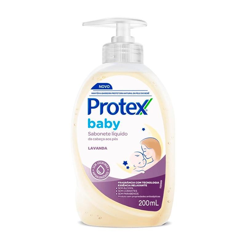 Sabonete Liquido Protex Baby Lavanda 200ml - Beauty