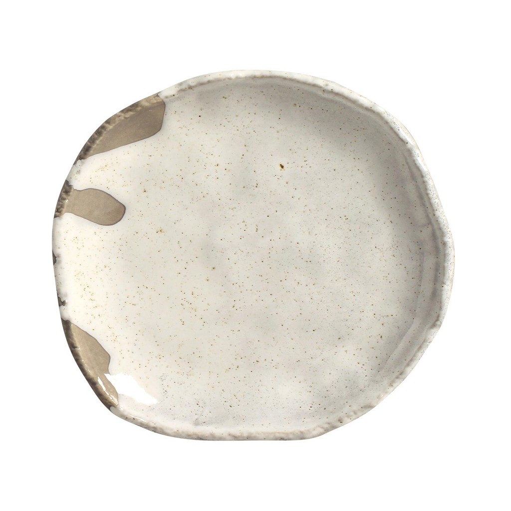 Conjunto com 4 Pratos de Sobremesa Orgânico Eco Pampa Ø19cm em Oferta na Shopee