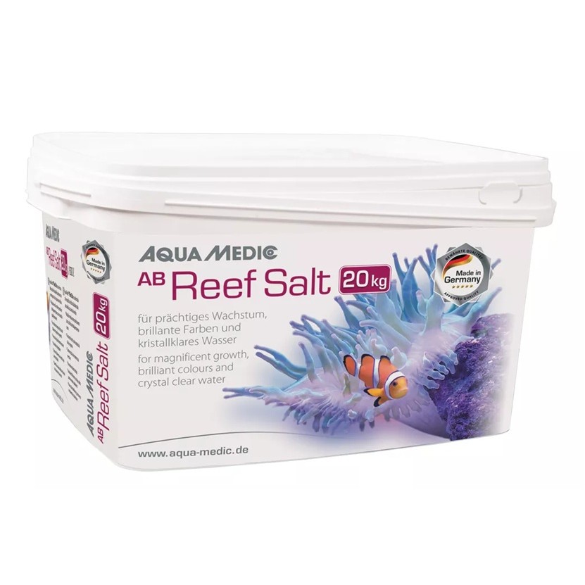 Sal Reef Salt 20kg Balde Aquamedic Para Aquario Marinho