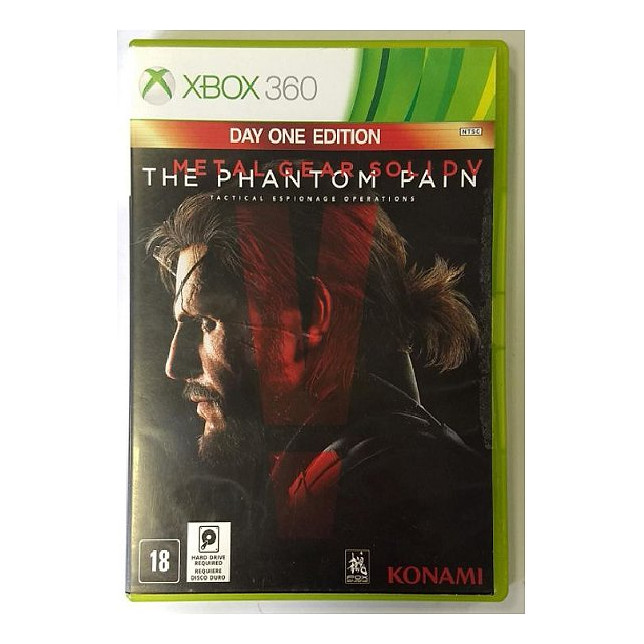 Jogo Metal Gear Solid V The Phantom Pain | Usado | Xbox 360 M.Fisica