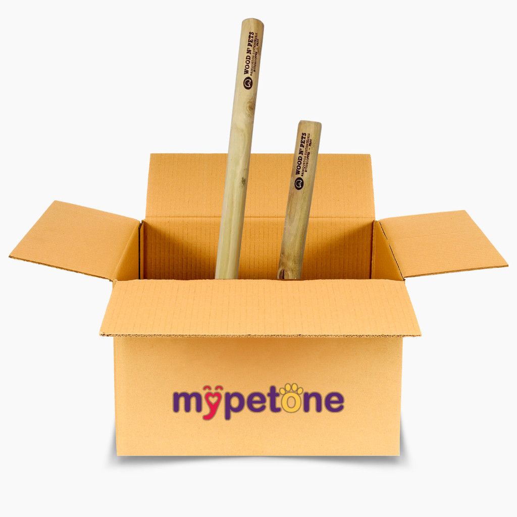 Kit 2 Brinquedo medio e Grande Cachorro Pet Mordedor de Madeira Rustico Sustentável - Wood N Pet em Oferta na Shopee