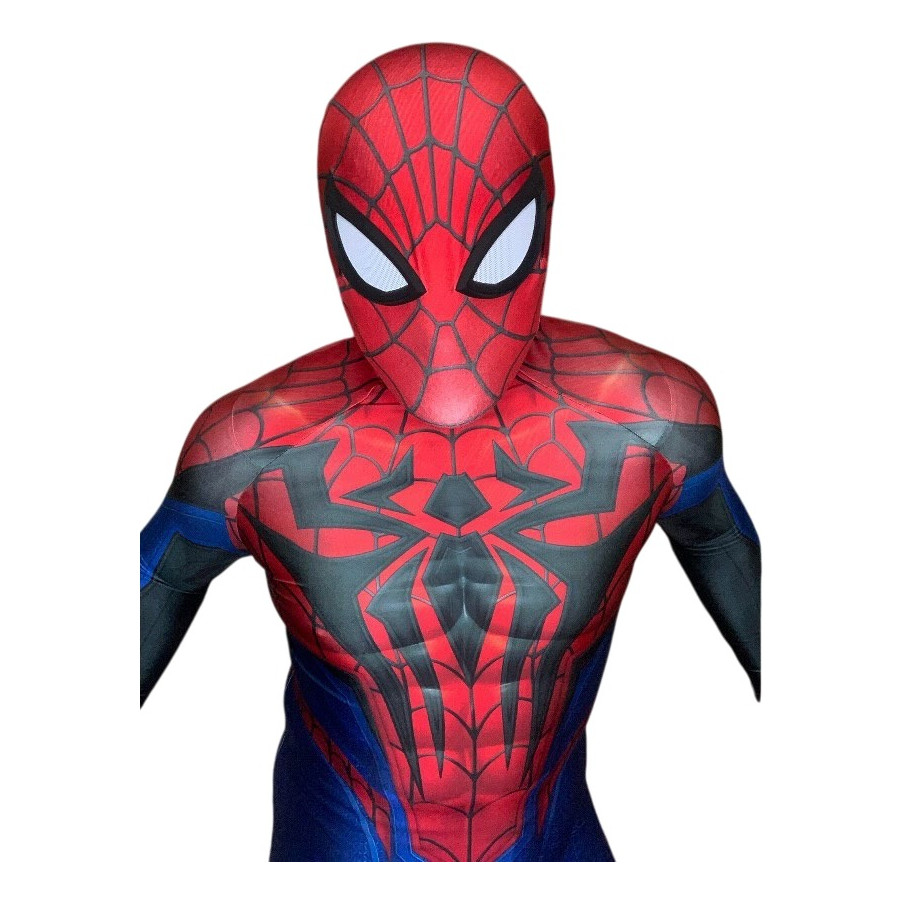 Fantasia Homem Aranha Marvel Rivals Game Traje Cosplay Lente