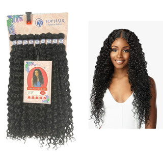 Cabelo Fibra Bio Humano Cacheado 70cm 9Telas 320gr Top Hair LISSA em Oferta na Shopee